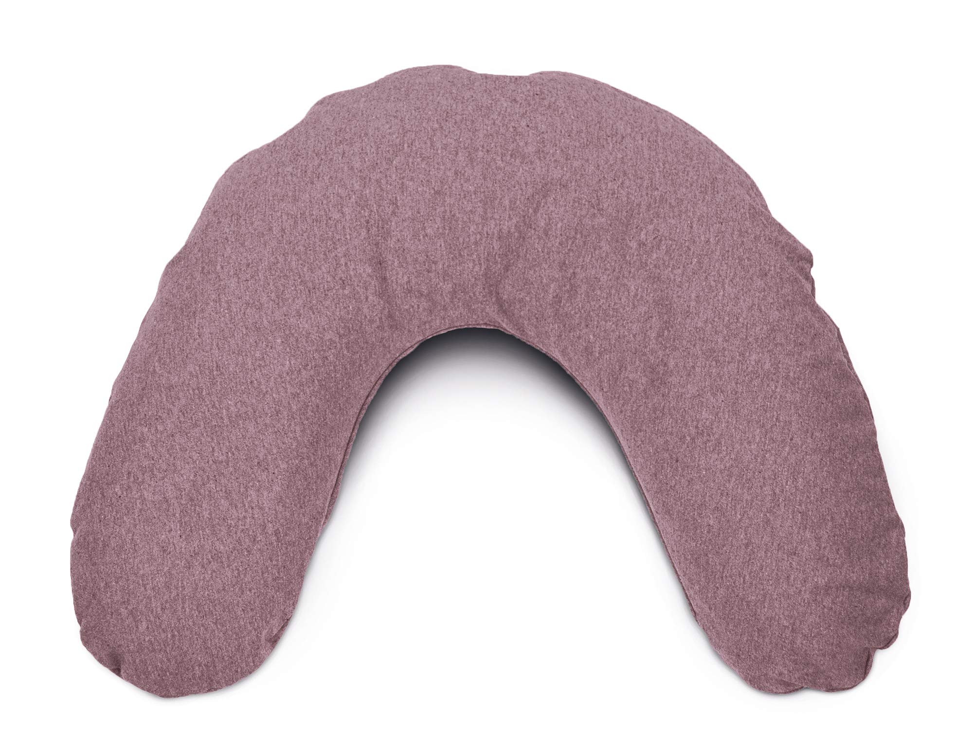 theraline-nackenkissen-ersatzbezug-100x21-melange-rosenholz-bambus image 1
