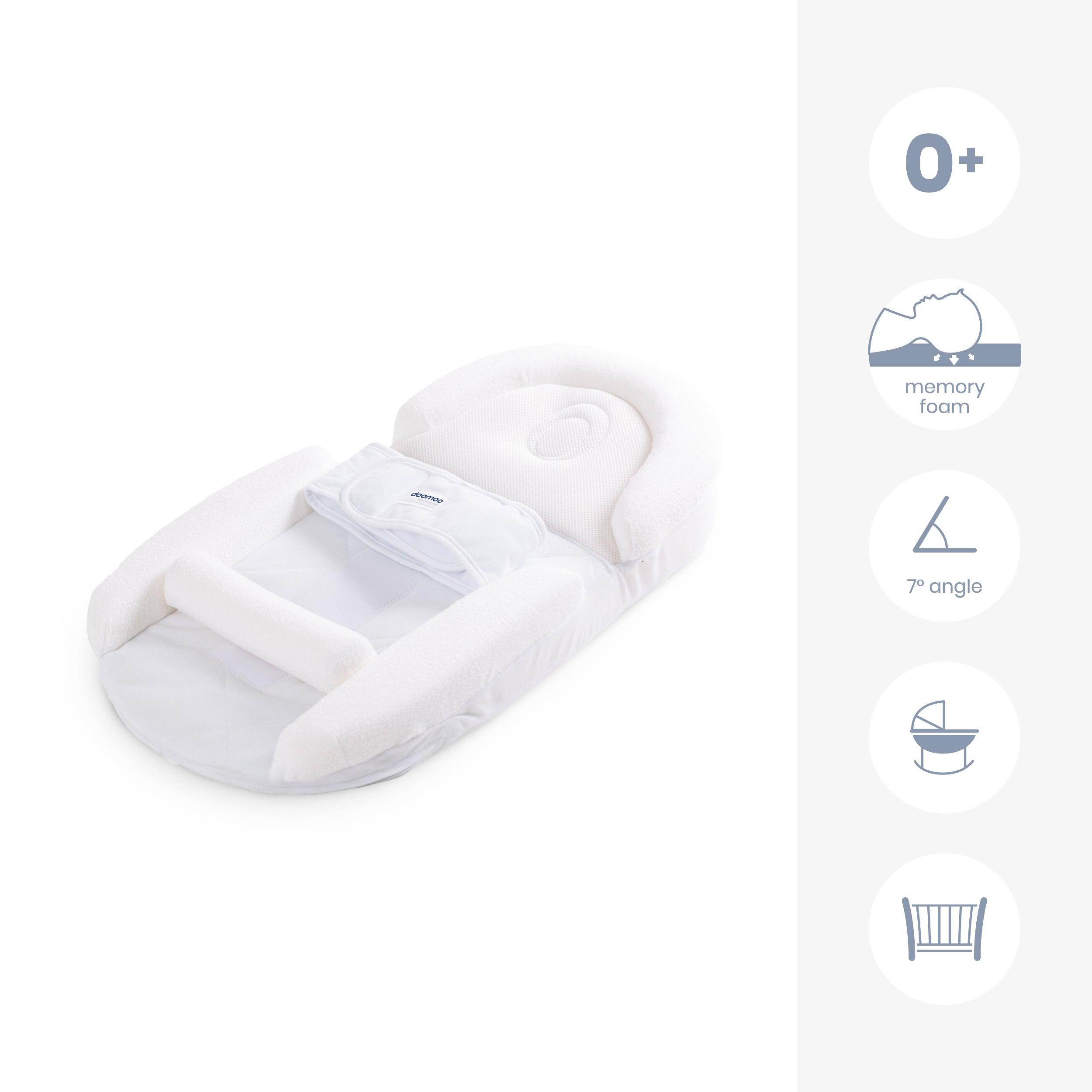 doomoo-supreme-sleep-plus-babynest-geneigtes-lagerungskissen-7 image 3