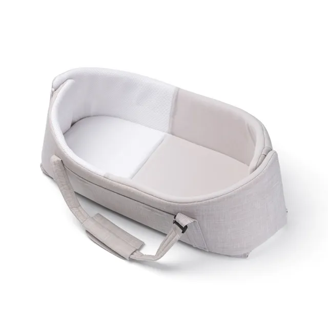 doomoo-nest-n-go-babynest-reisebett-sand-f-r-neugeborene image 1