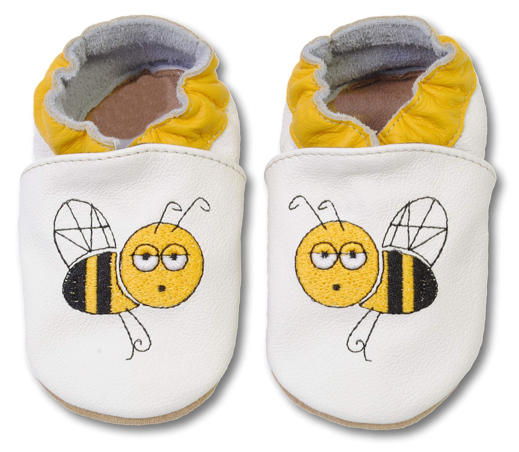 hobea-safestep-krabbelschuhe-bestickt-babyschuh-weich image 1