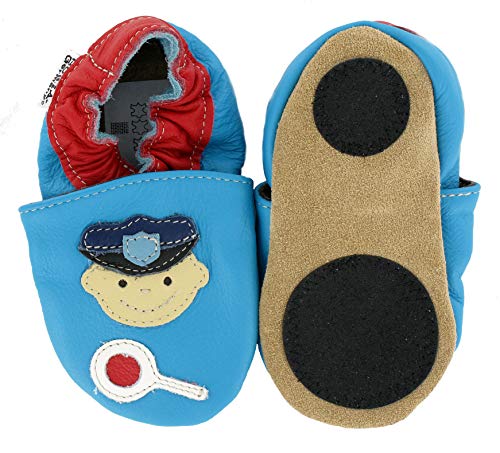 hobea-germany-safestep-lauflernschuhe-police-hellblau-leder image 4