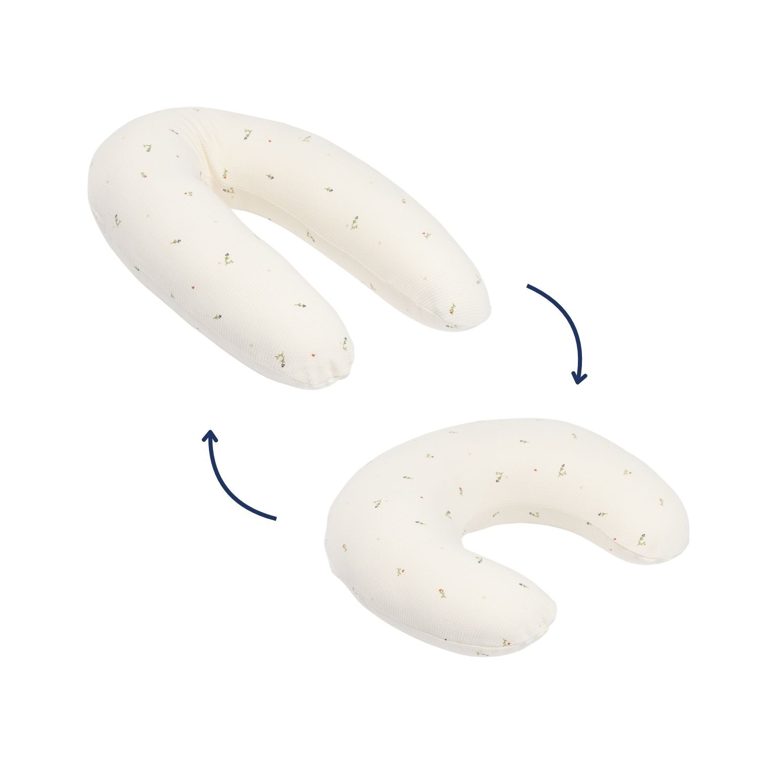 doomoo-twisty-schwangerschaftskissen-2-in-1-sweety-cream-stillkissen image 2