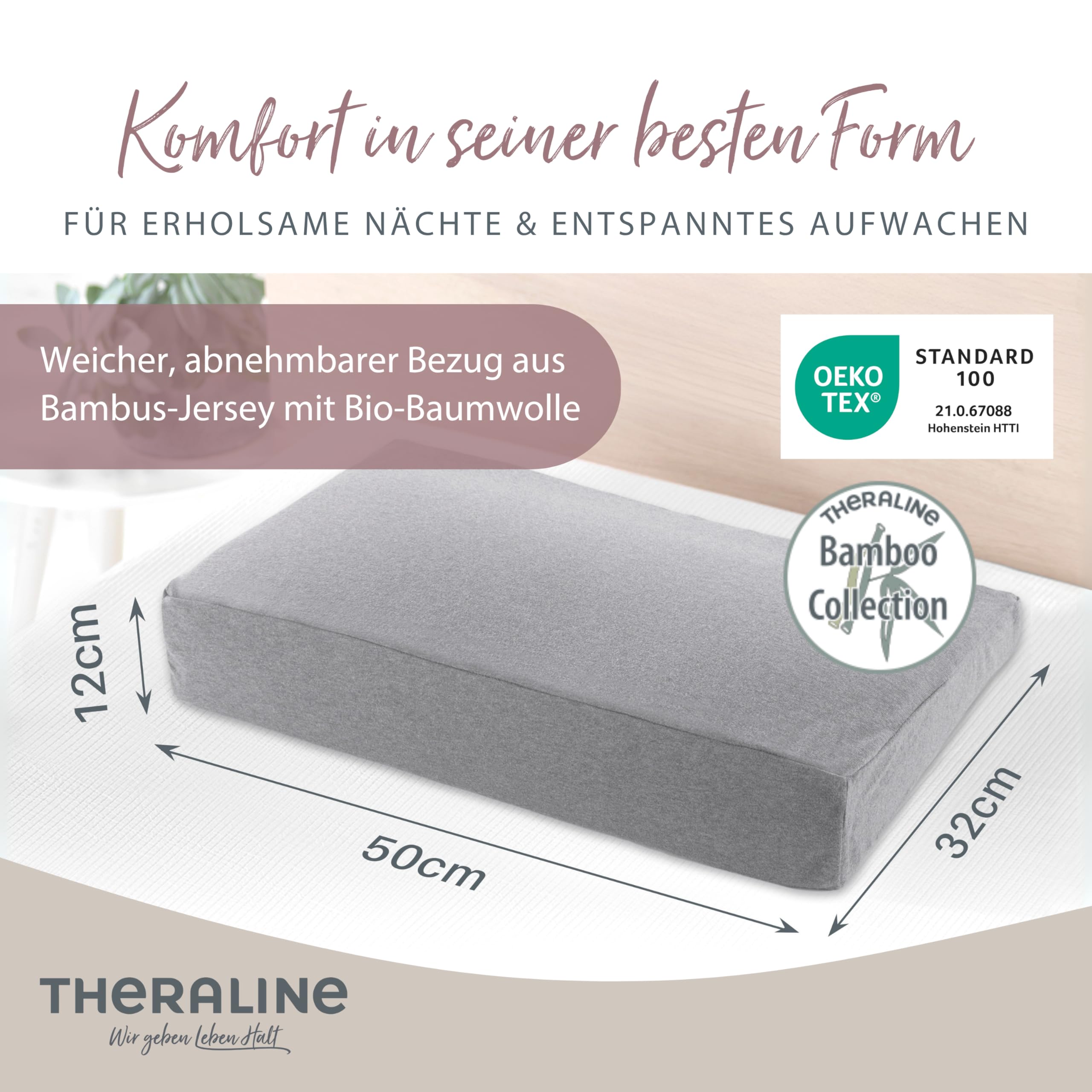 theraline-das-kopfkissen-memory-foam-melange-mittelgrau image 6