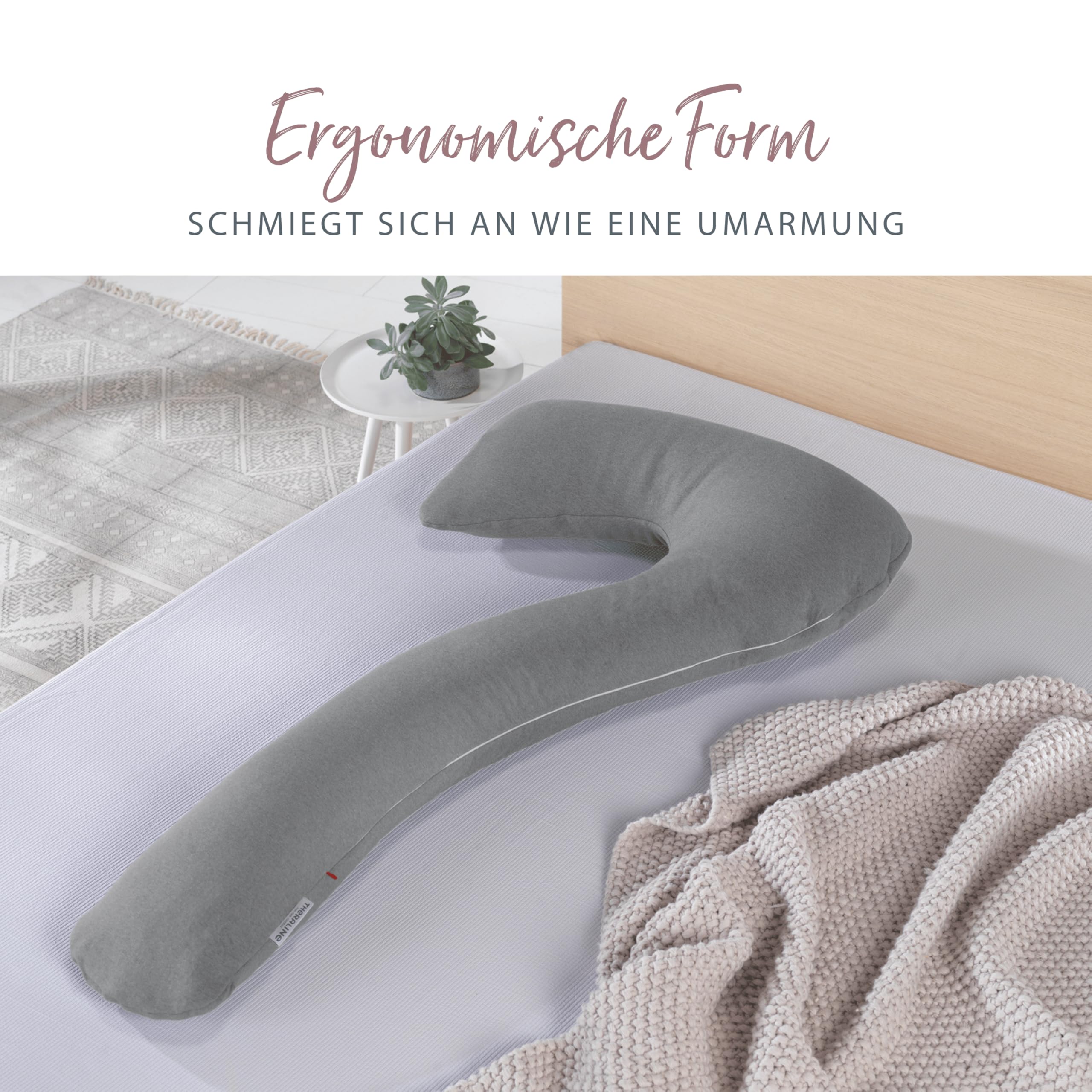 theraline-my7-seitenschl-ferkissen-melange-mittelgrau-mit-kopfkissen image 2