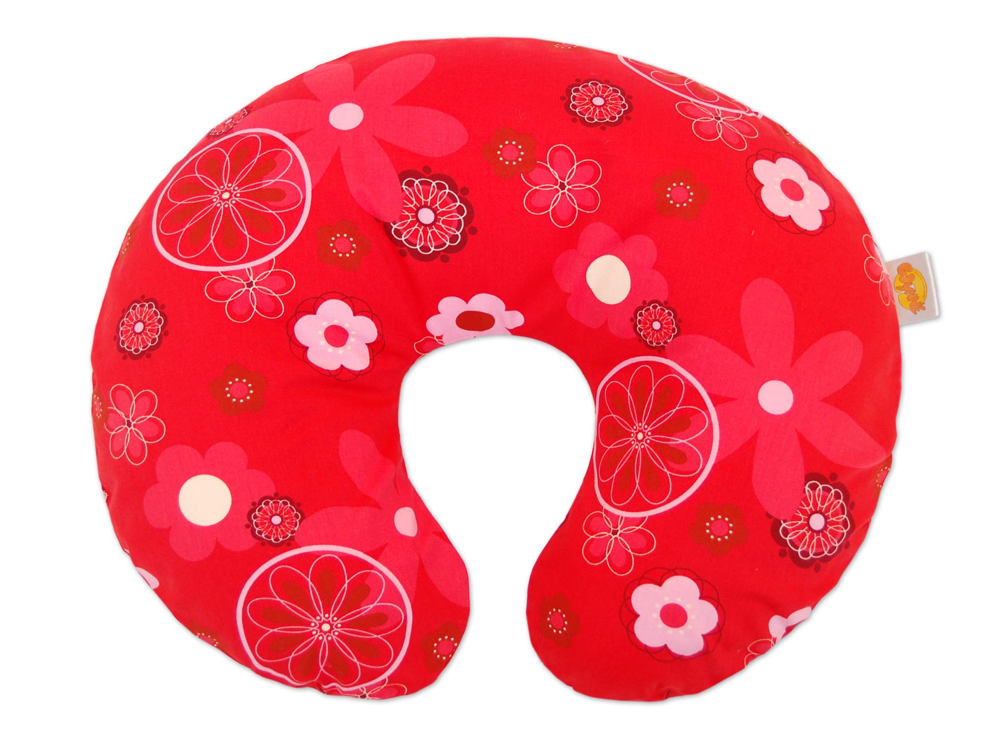 theraline-wynnie-stillkissen-retroblume-rot-mit-hohlfaser image 1