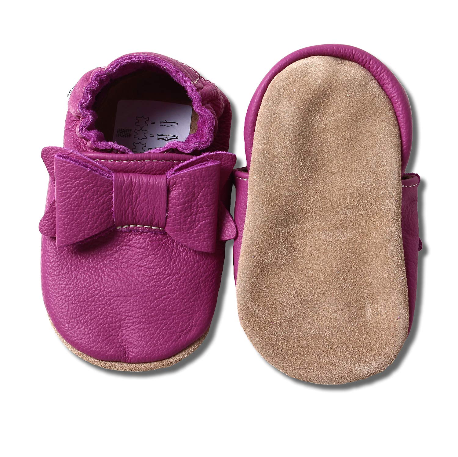 hobea-germany-safestep-krabbelschuhe-schleife-bordeaux-18-19 image 2