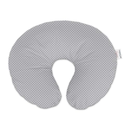 theraline-wynnie-stillkissen-140cm-punkte-grau-baumwolle image 6