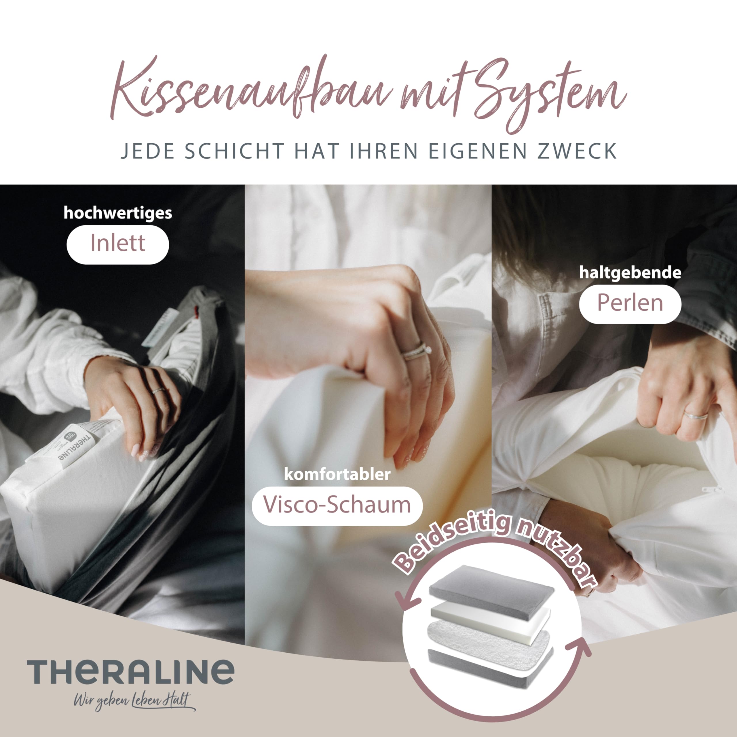 theraline-das-kopfkissen-memory-foam-melange-mittelgrau image 5