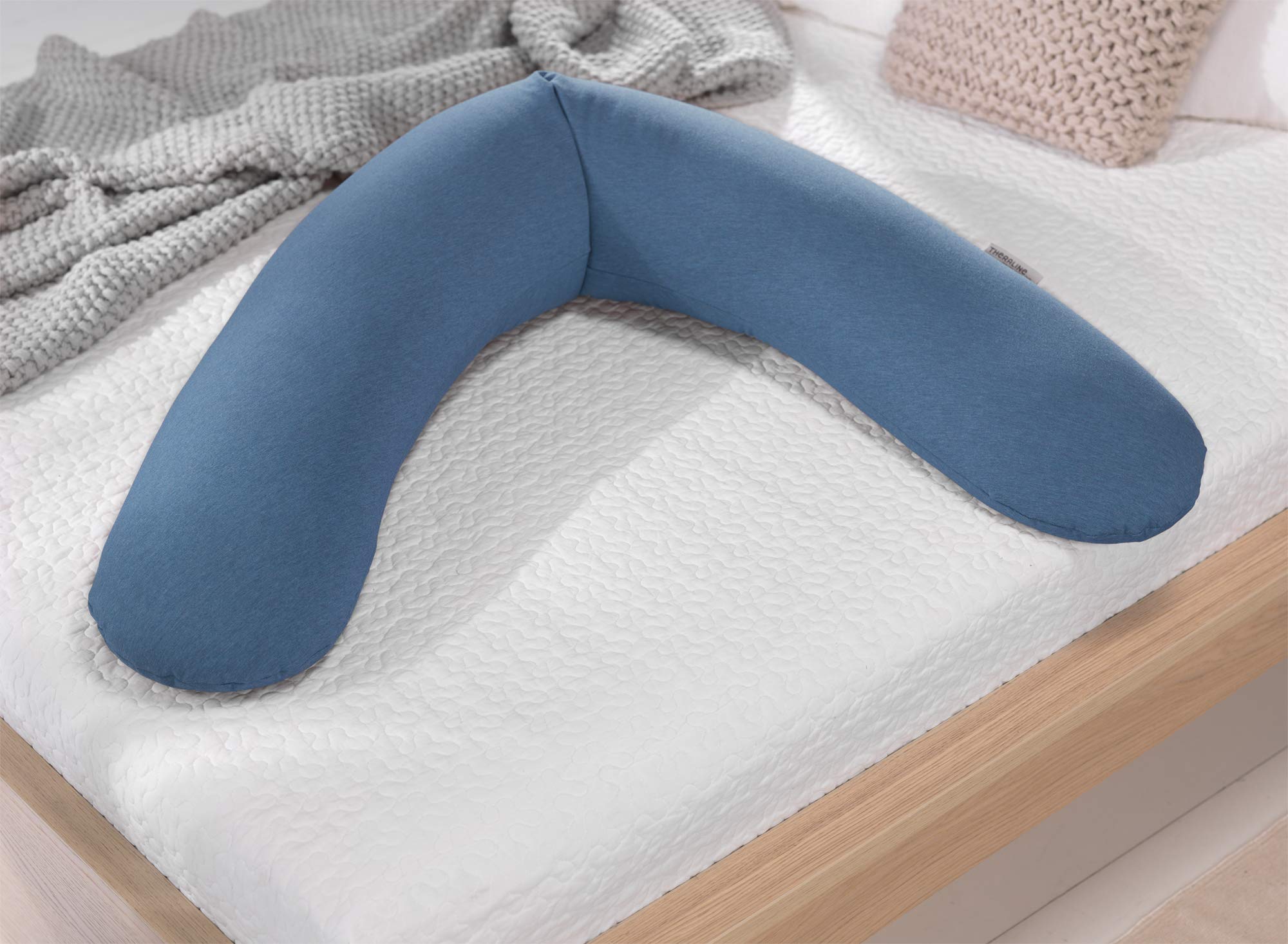 theraline-das-original-stillkissen-190-cm-melange-navyblau image 2