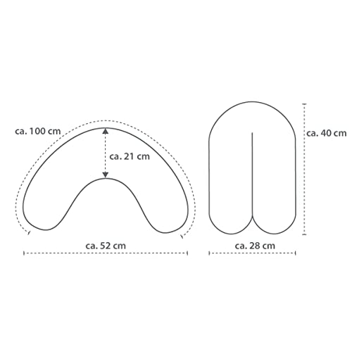 theraline-bezug-nackenkissen-mittel-ersatzbezug-punkte-grau-waschbar image 4