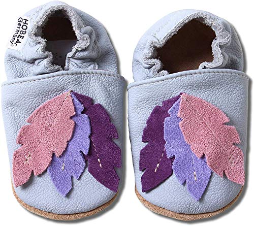 hobea-germany-safestep-lauflernschuhe-federn-grau-26-27-leder image 3