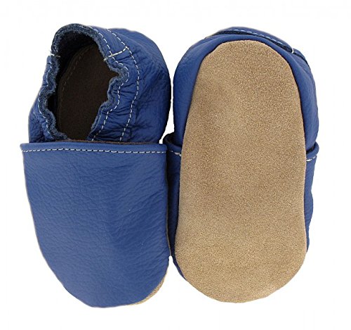 hobea-safestep-krabbelschuhe-leder-blau-22-23-uni image 5