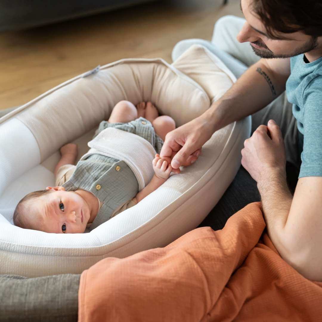 doomoo-cocoon-babynest-leopard-cream-verstellbar-baumwolle image 8