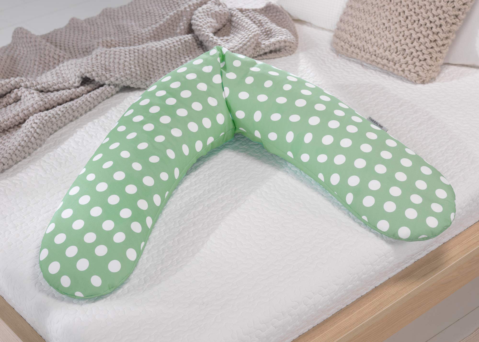theraline-das-original-stillkissen-190cm-indie-dots-gr-n image 2