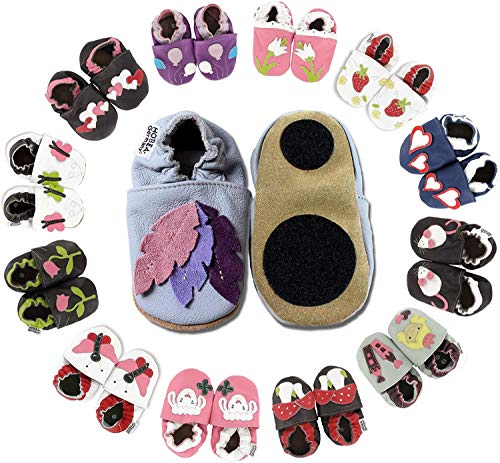 hobea-germany-safestep-lauflernschuhe-federn-grau-26-27-leder image 4