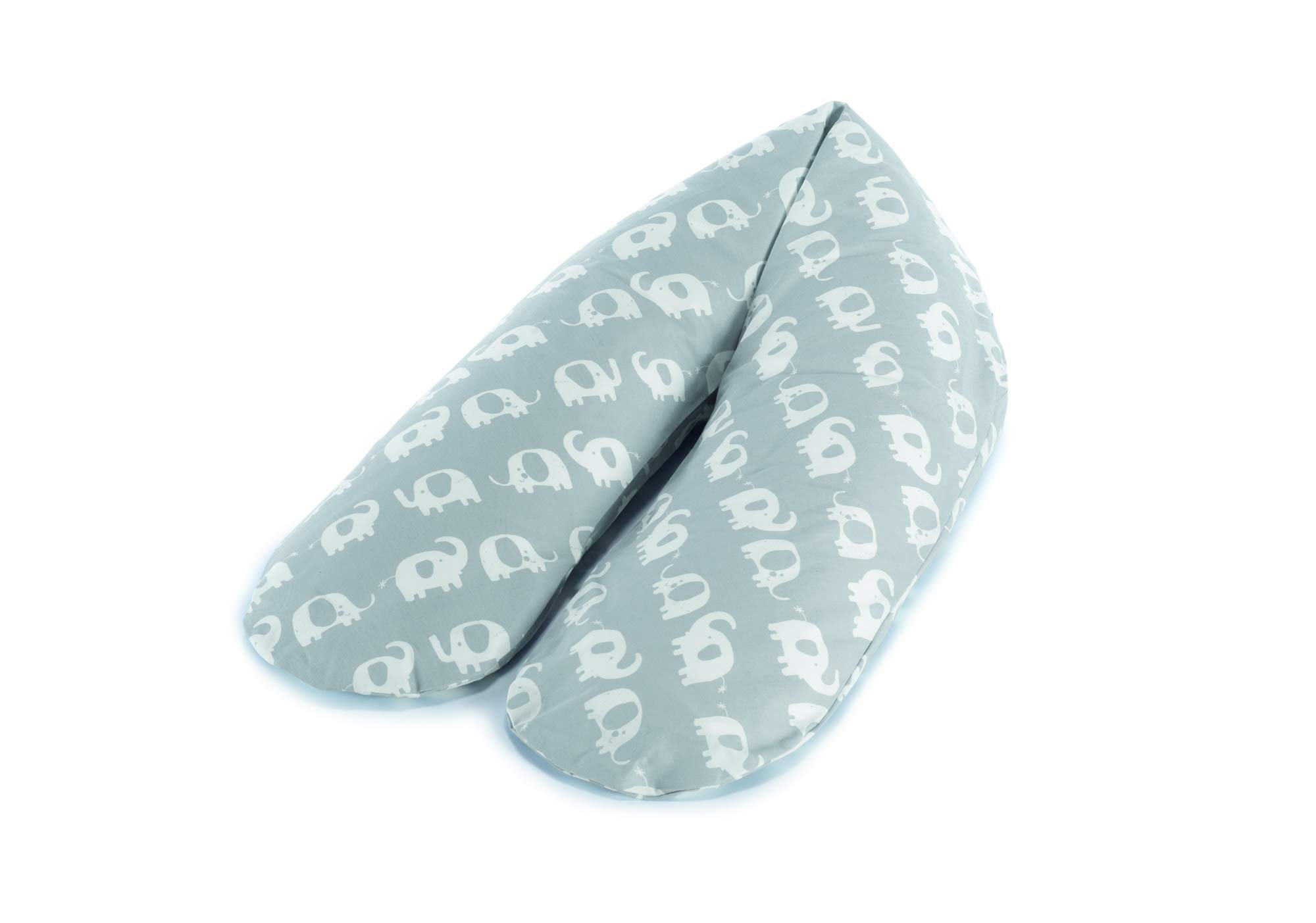 theraline-komfort-stillkissen-big-stars-grau-180cm-perlen image 8