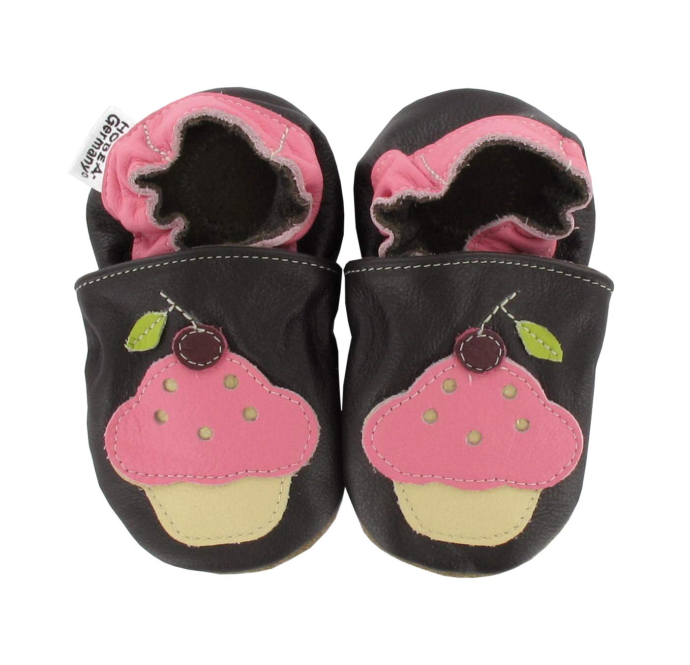 hobea-safestep-krabbelschuhe-cup-cake-unisex-hausschuhe image 1