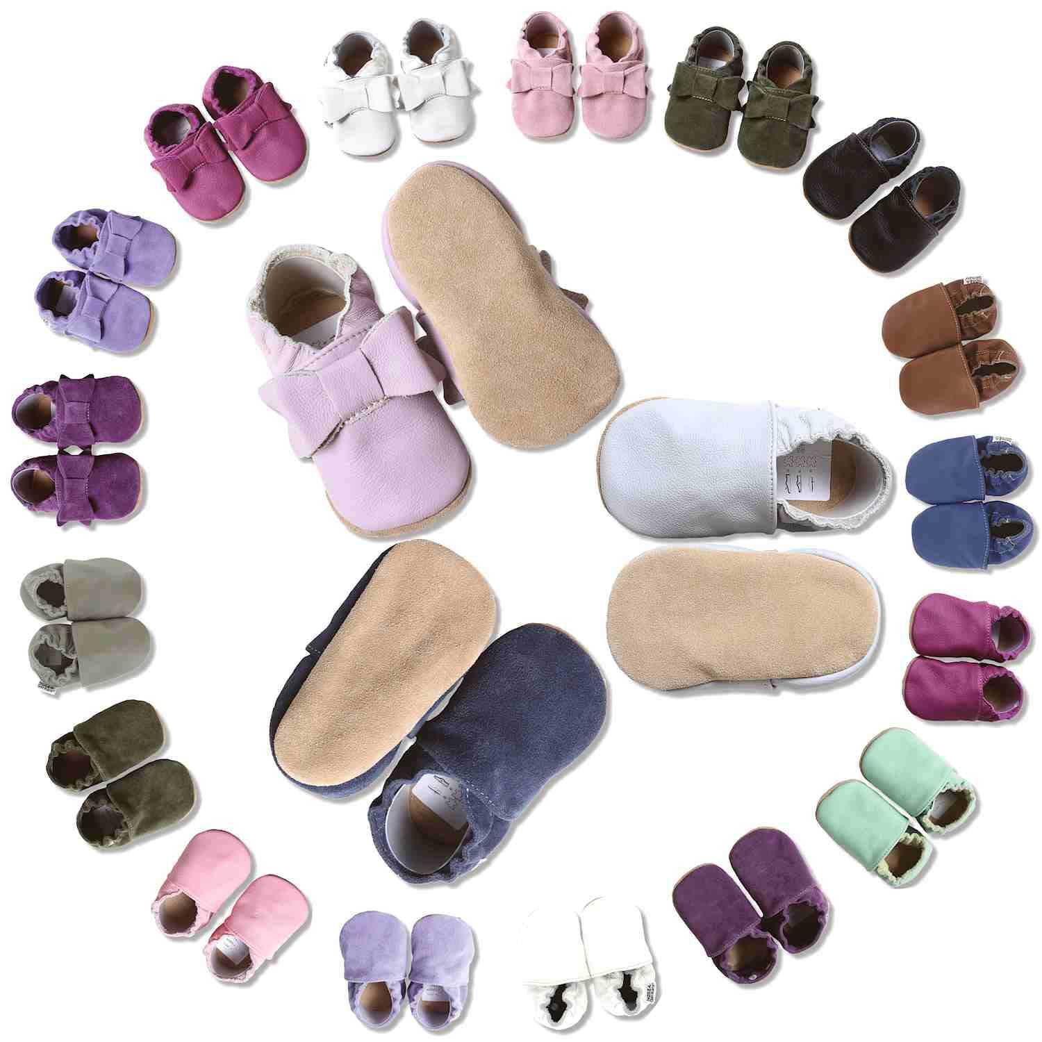 hobea-germany-safestep-krabbelschuhe-uni-mint-22-23-leder image 4