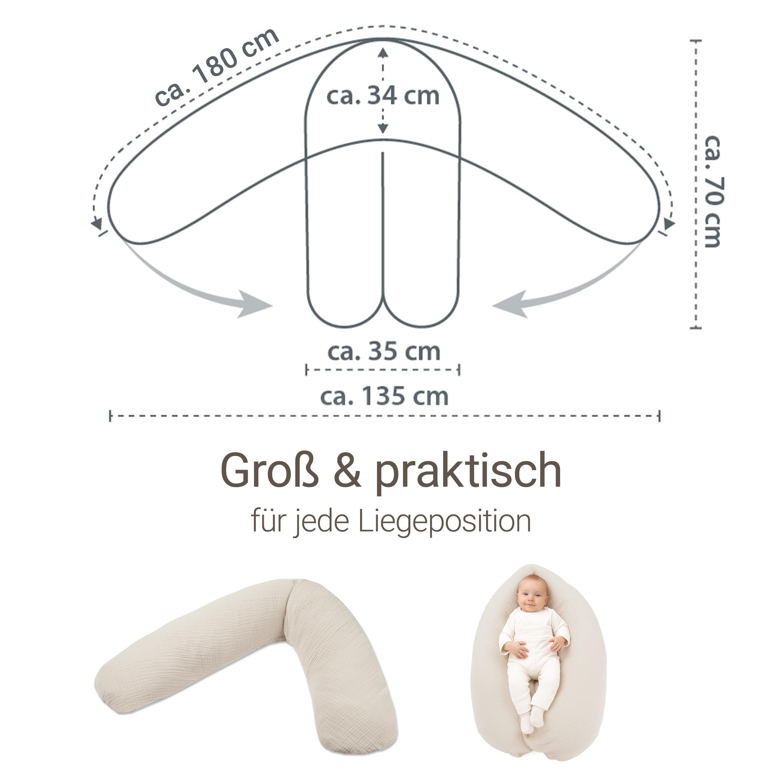 theraline-dodo-pillow-stillkissen-180cm-sandbeige-musselin image 3