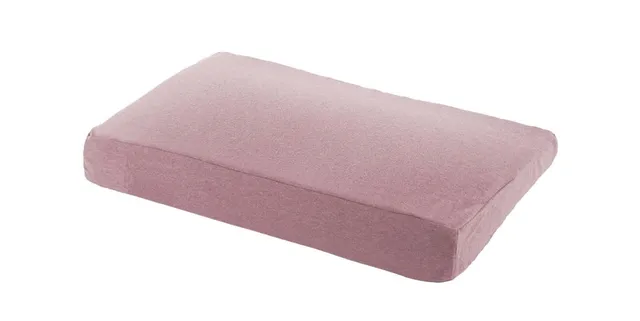 theraline-das-kinderkopfkissen-bezug-melange-rosenholz-kissenbezug image 1