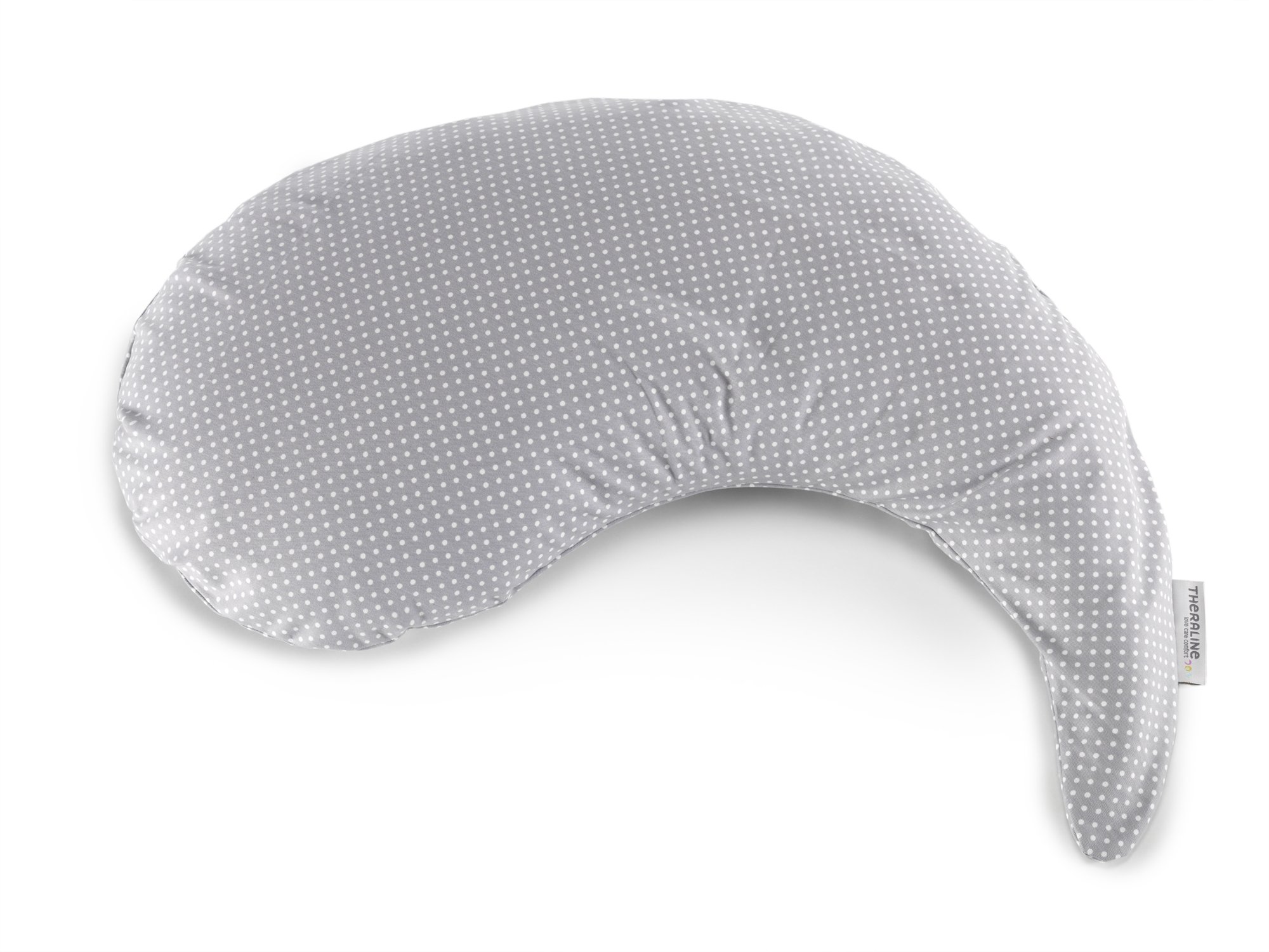 theraline-das-yinnie-stillkissen-punkte-grau-mikroperlen image 1
