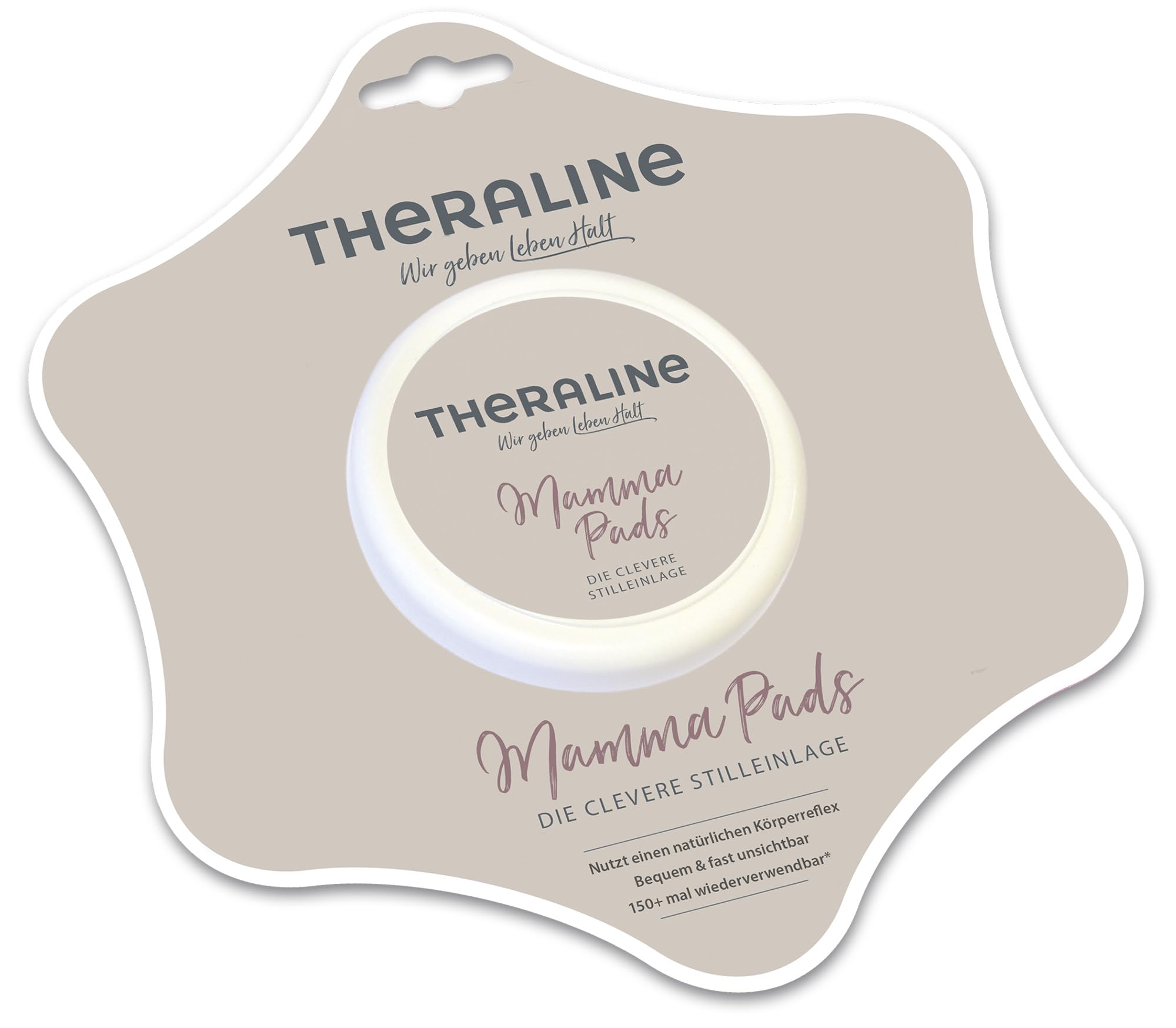 theraline-mamma-pads-silikon-stilleinlagen-2er-set-dose image 1