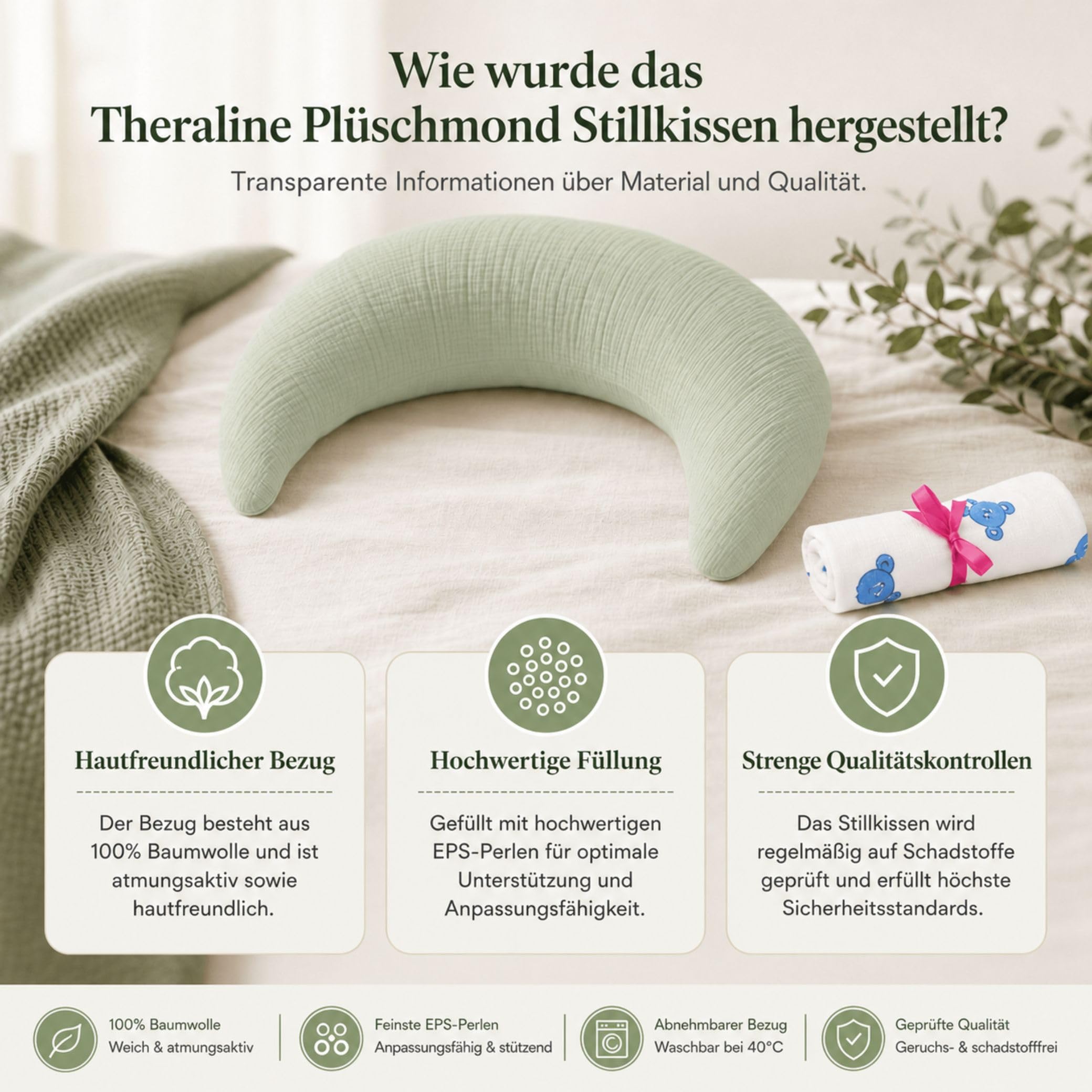theraline-der-pl-schmond-stillkissen-salbei-mikroperlen-140cm image 8