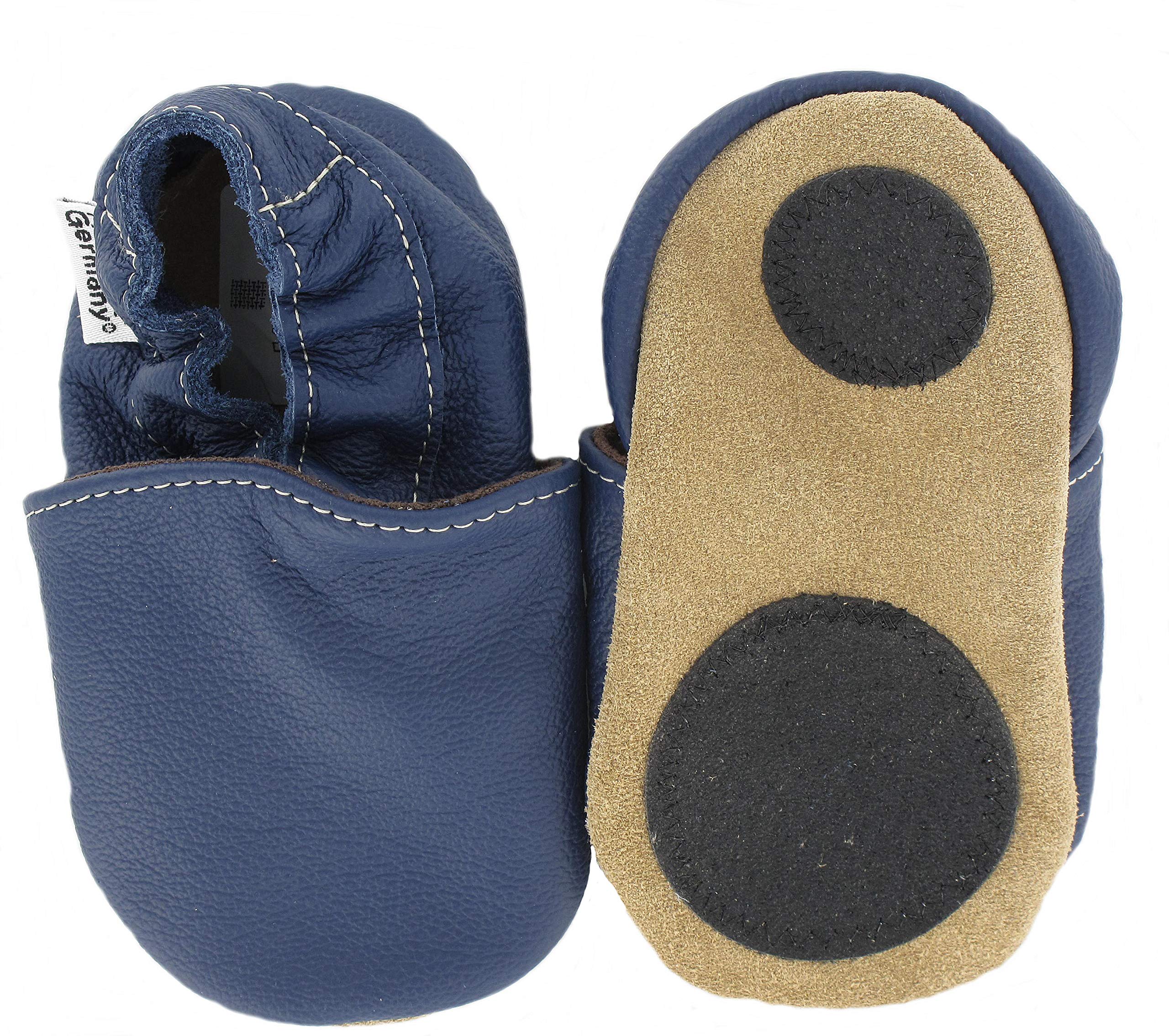 hobea-safestep-lauflernschuhe-blau-18-19-aus-leder image 1