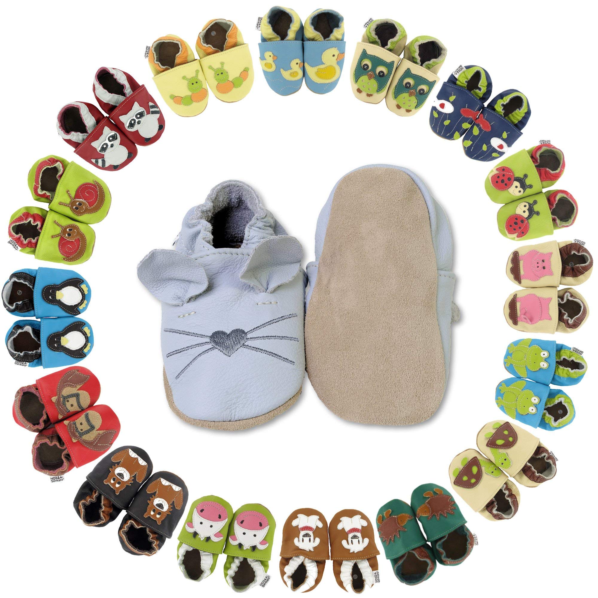 hobea-germany-safestep-krabbelschuhe-l-we-leo-26-27-leder image 4