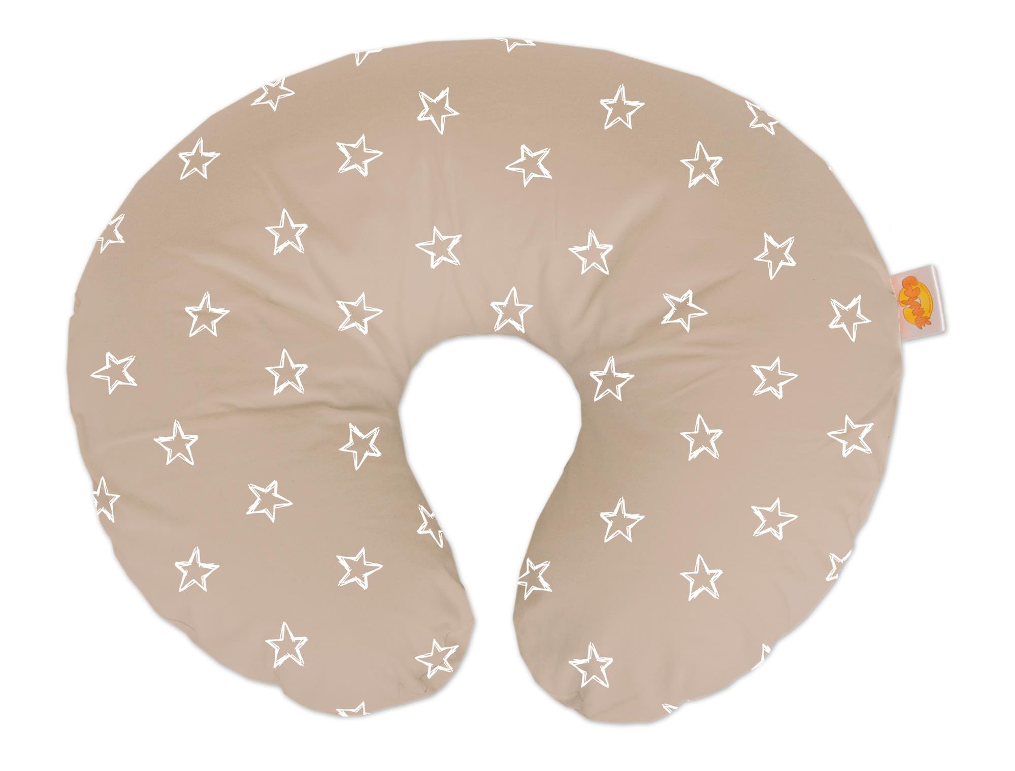 theraline-wynnie-stillkissen-sterne-cappuccino-140cm image 1