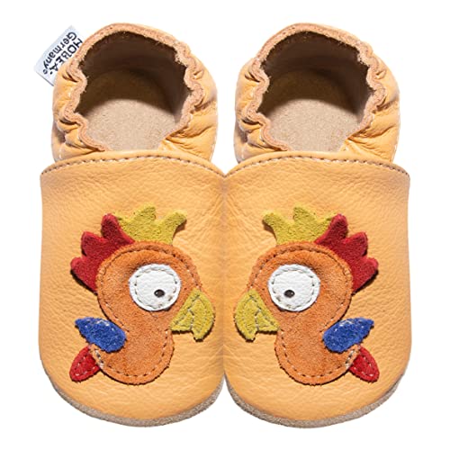 hobea-safestep-papagei-krabbelschuhe-gr-20-orange-leder image 7