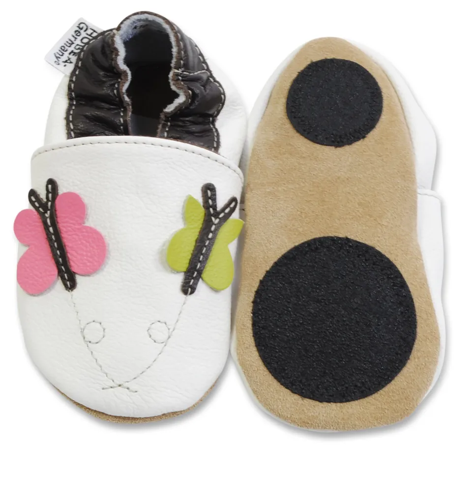 hobea-safestep-lauflernschuhe-schmetterlinge-wei-gr-26-27 image 1
