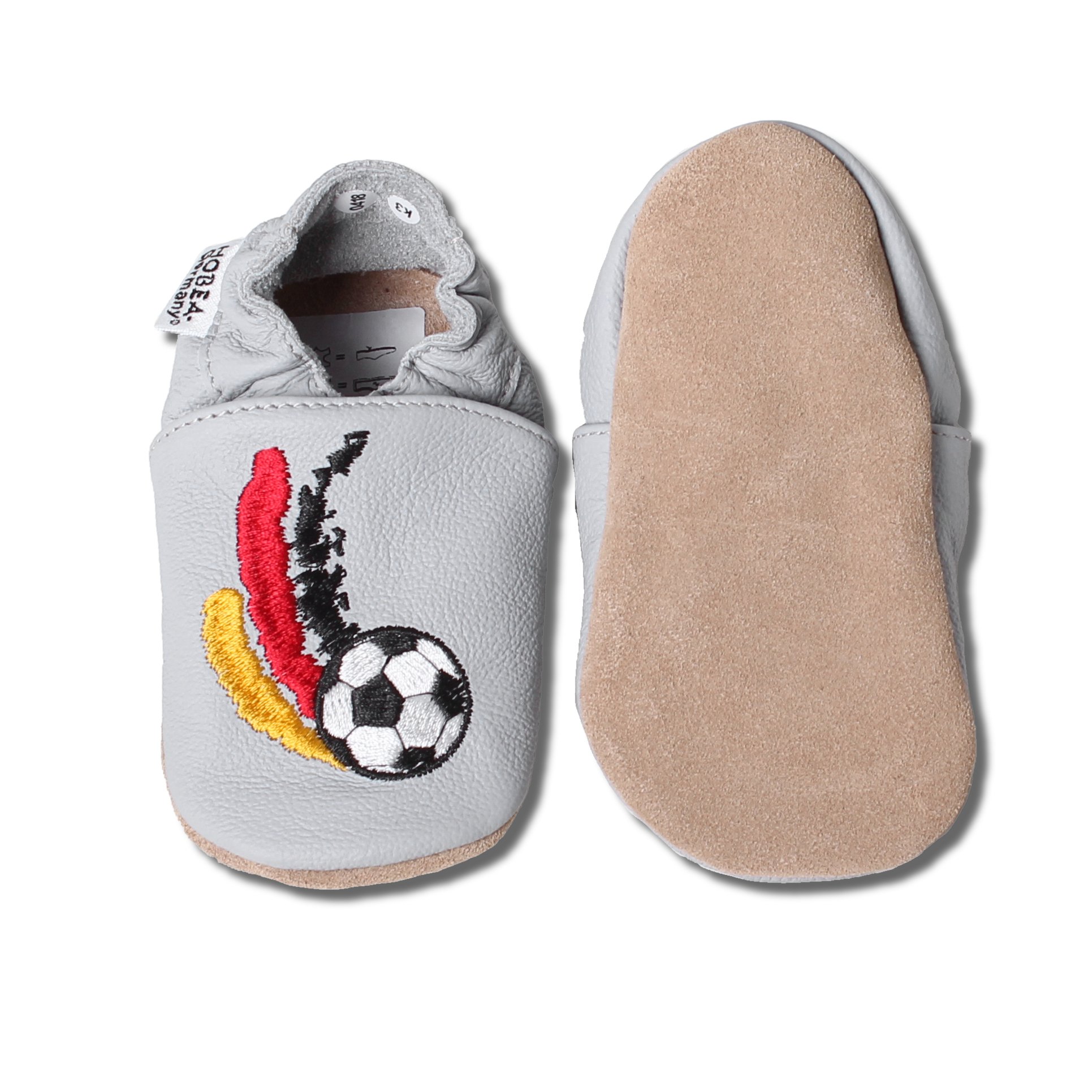 hobea-safestep-krabbelschuhe-kickers-bestickt-gr-18-19 image 2