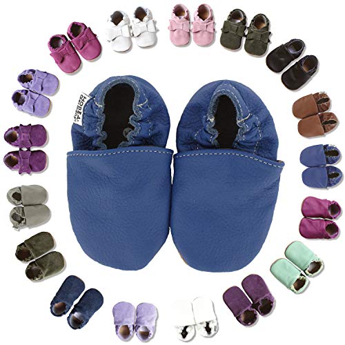 hobea-safestep-krabbelschuhe-leder-blau-22-23-uni image 4