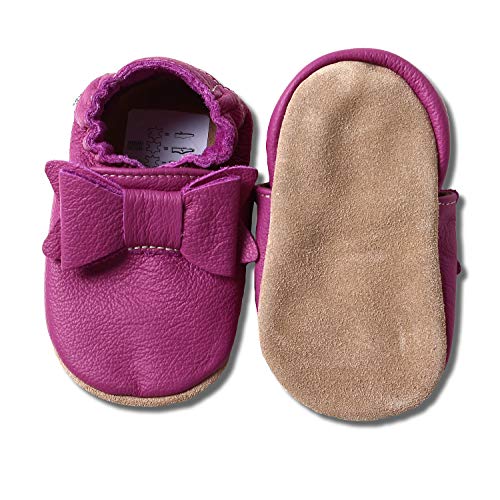 hobea-germany-safestep-krabbelschuhe-schleife-bordeaux-18-19 image 4