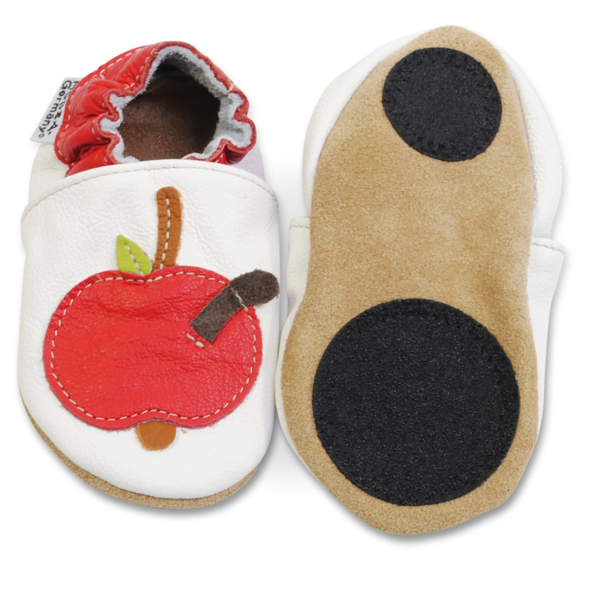 hobea-safestep-lauflernschuhe-apfel-wei-26-27-kinderschuh image 1