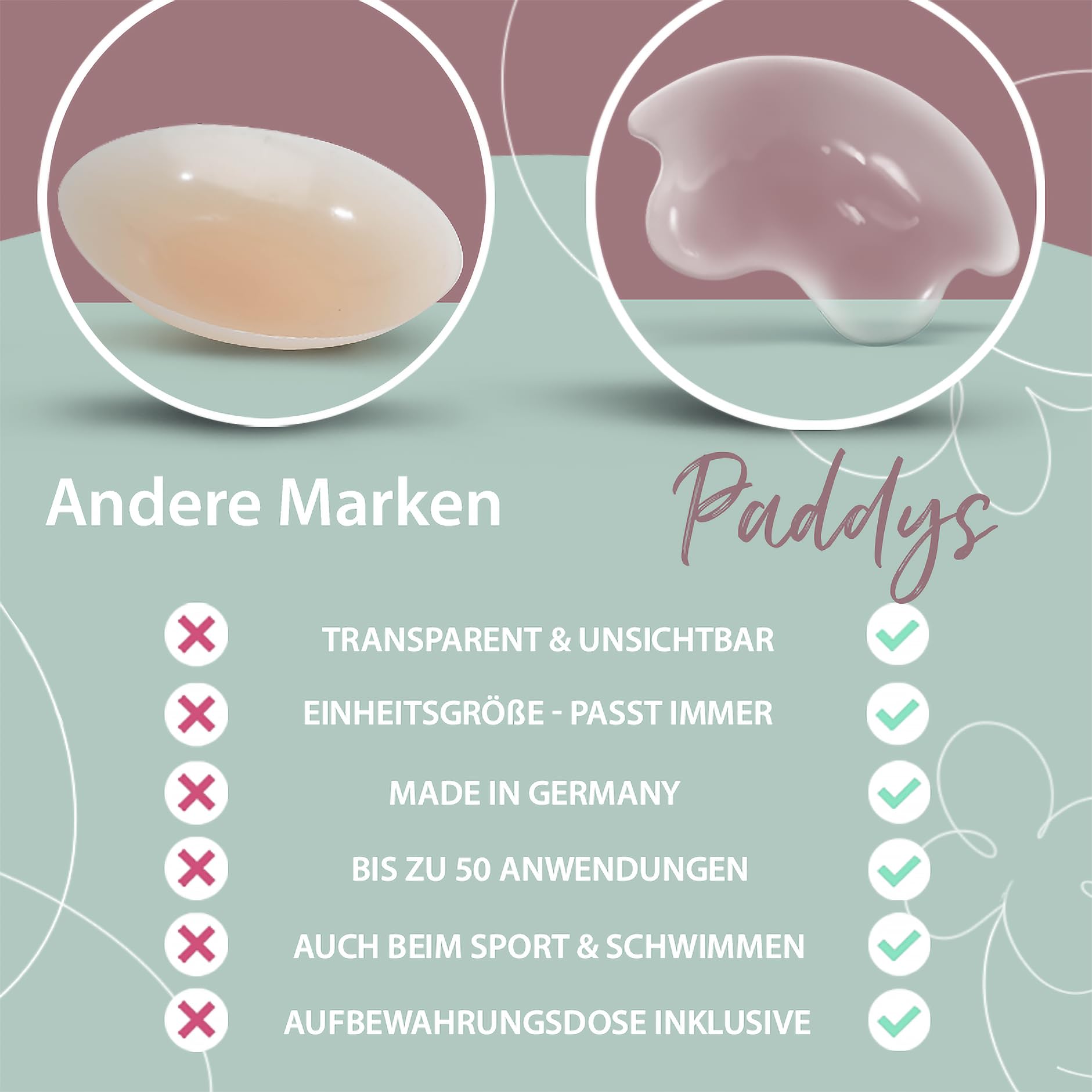 theraline-paddys-nippelpads-transparent-8-5-cm-silikon image 5