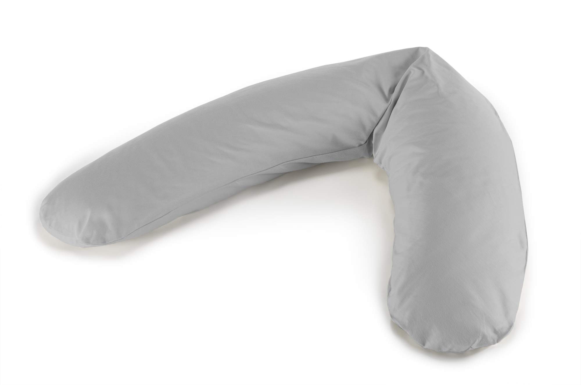 theraline-komfort-stillkissen-big-stars-grau-180cm-perlen image 4