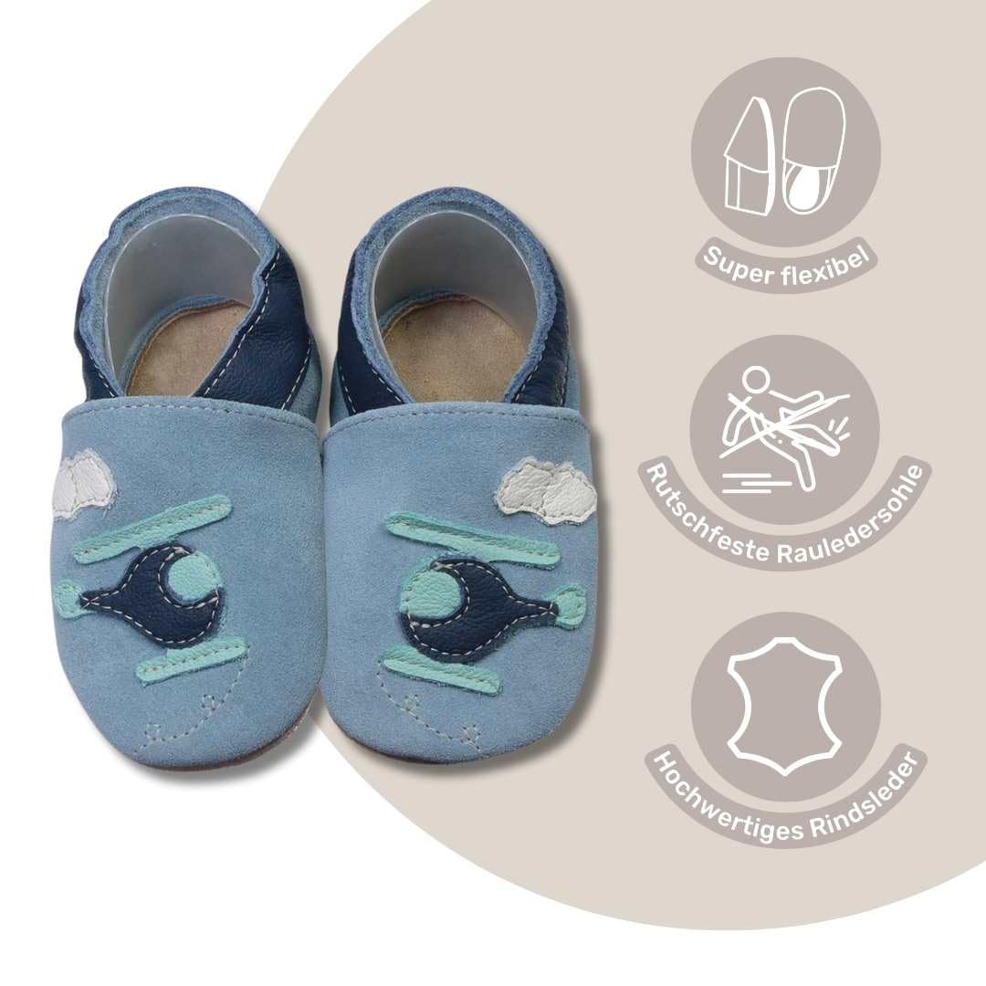 hobea-germany-safestep-lauflernschuhe-krone-lila-20-21-leder image 2