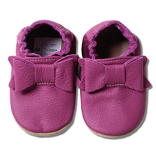 hobea-germany-safestep-krabbelschuhe-schleife-bordeaux-18-19 image 3