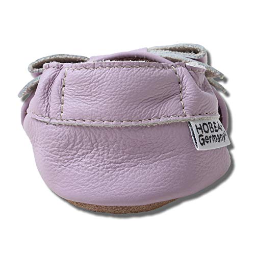 hobea-germany-safestep-krabbelschuhe-schleife-lila-24-25-leder image 7