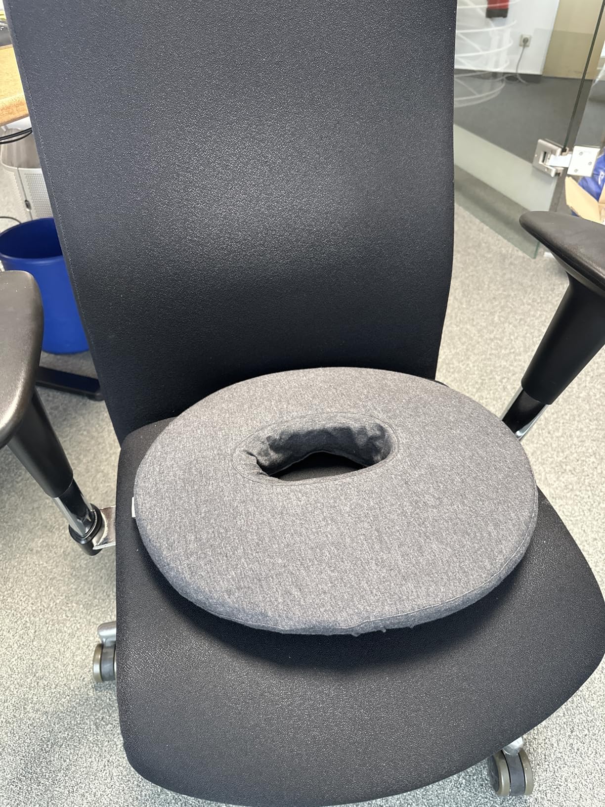 Bequem im Büro