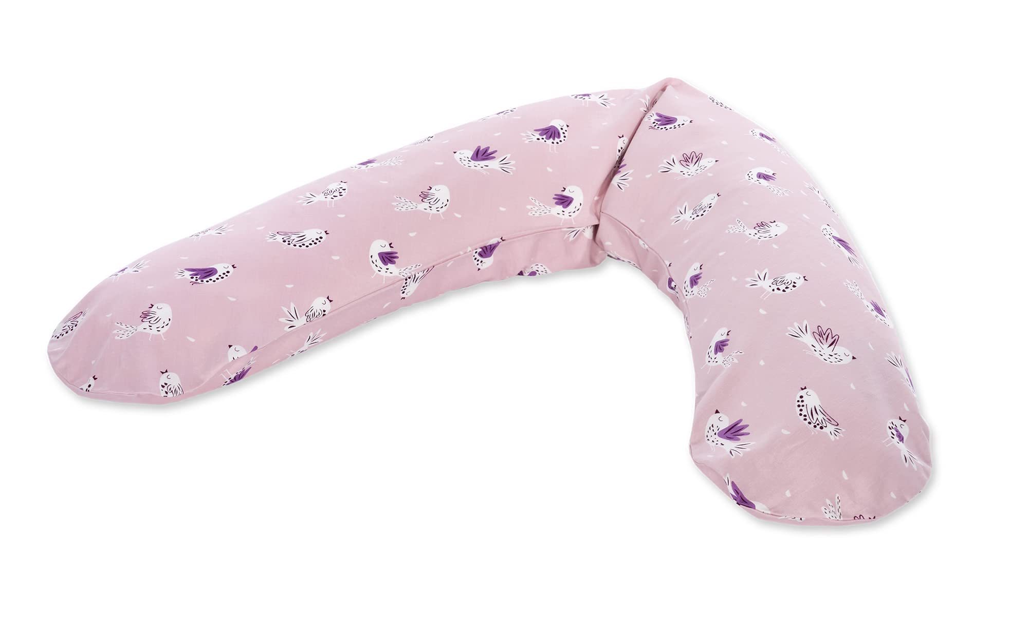 theraline-komfort-stillkissen-big-stars-grau-180cm-perlen image 6