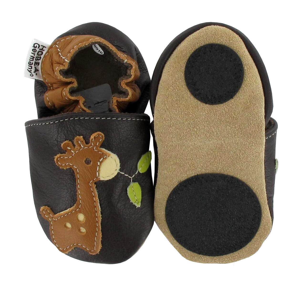 hobea-safestep-giraffe-lauflernschuhe-18-19-leder image 1