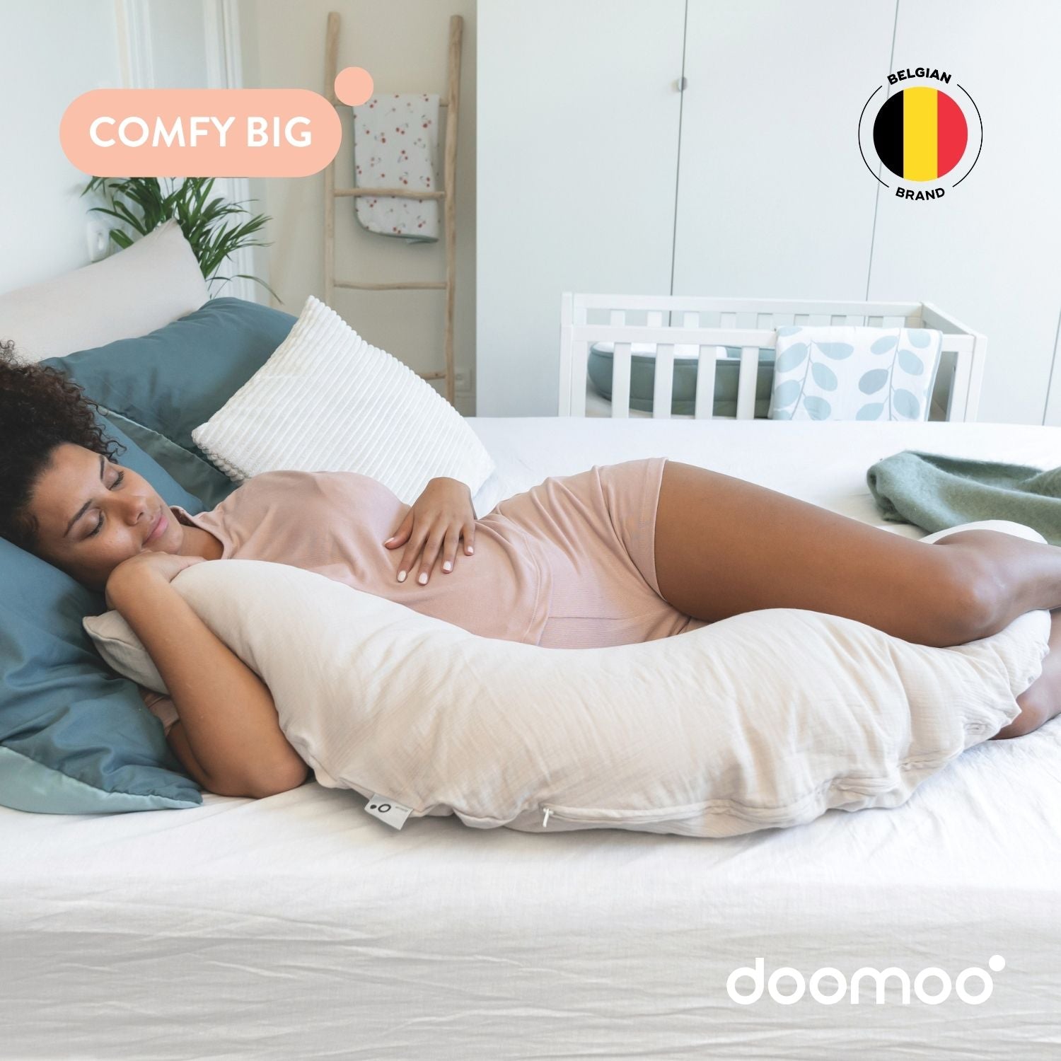 doomoo-comfy-big-schwangerschaftskissen-tetra-green-mikroperlen image 6