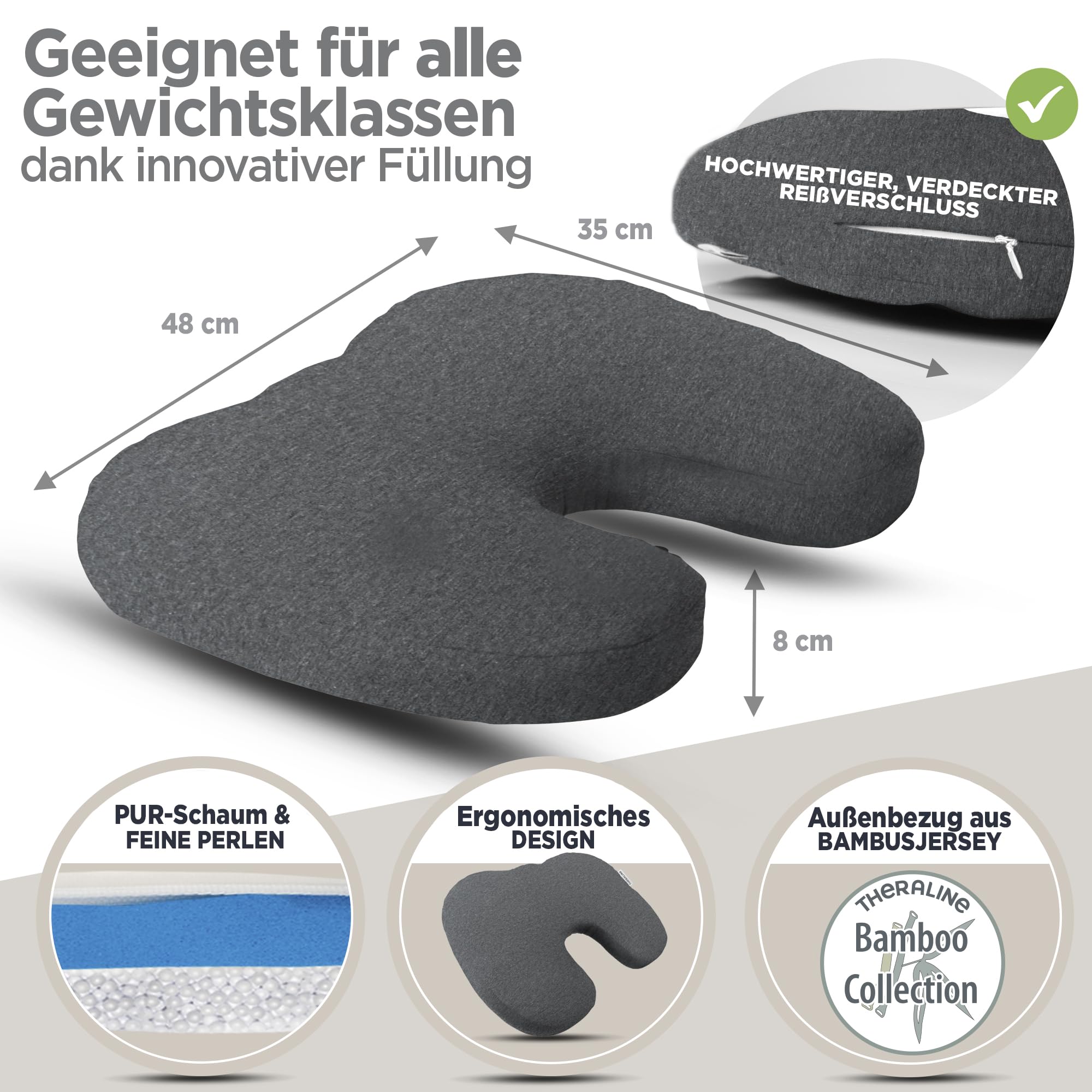 theraline-sitzkissen-u-f-rmig-anthrazit-schaum-perlen image 4