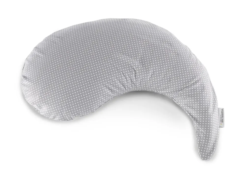 theraline-das-yinnie-stillkissen-punkte-grau-mikroperlen image 1