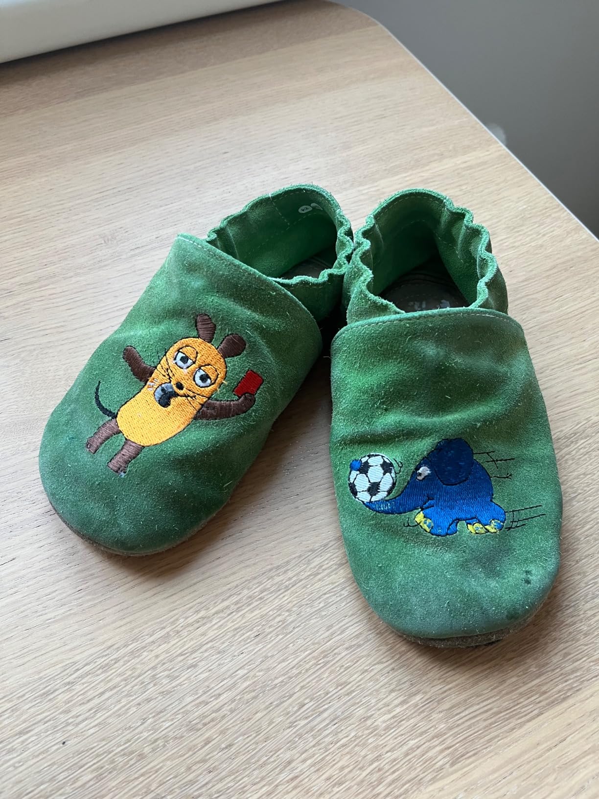 Leider rutschig