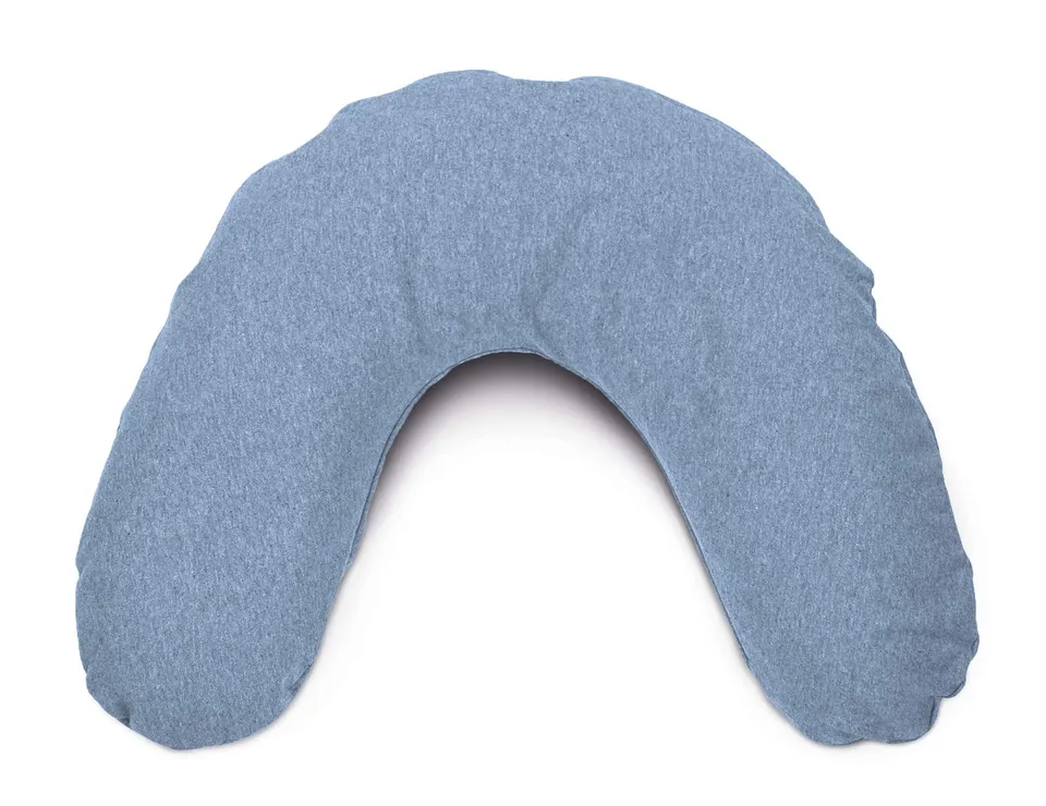 theraline-nackenkissen-ersatzbezug-100x21-melange-blau-grau-bambus image 1