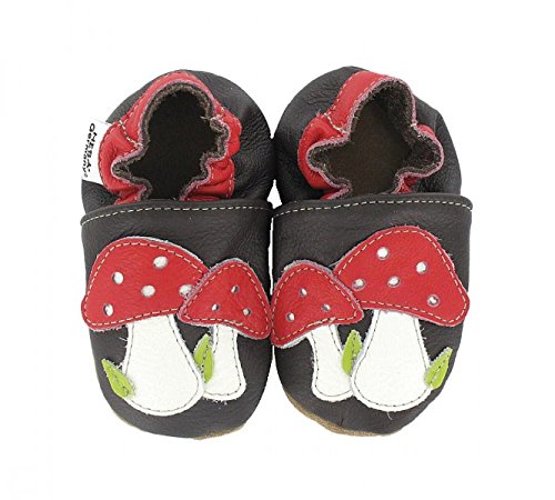 hobea-safestep-lauflernschuhe-pilze-braun-hausschuhe image 4